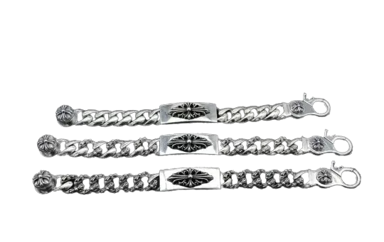 Sugargoo Spreadsheet 1:1 Chrome Hearts Bracelets (real 925 silver)